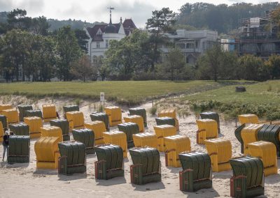 Gelb Gruen Am Strand